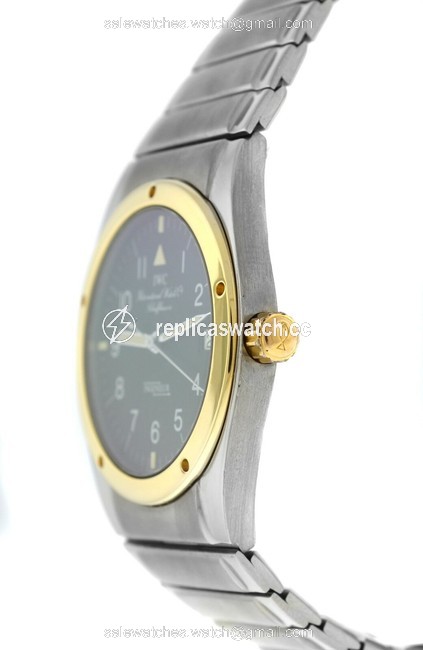 IWC Silver Unisex Schaffhausen Ingeniuer Gold Stainless Steel 32mm Quartz Watch IWC Silver Unisex Schaffhausen Ingeniuer Gold Stainless Steel 32mm Quartz Watch