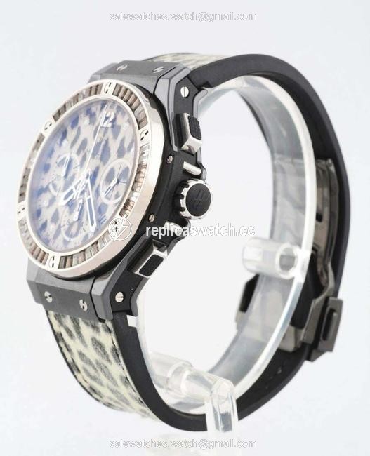 Hublot Leopard Big Bang Chronograph Snow 341.cw.7717.nr.1977 Watch Hublot Leopard Big Bang Chronograph Snow 341.cw.7717.nr.1977 Watch
