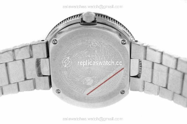 Versace Gold/Silver Vlc080014 V-metal Icon Womens Watch Versace Gold/Silver Vlc080014 V-metal Icon Womens Watch