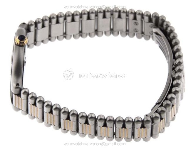 Cartier Must De 21 18k Yellow Gold & Stainless Steel 28mm Bullet Watch Cartier Must De 21 18k Yellow Gold & Stainless Steel 28mm Bullet Watch