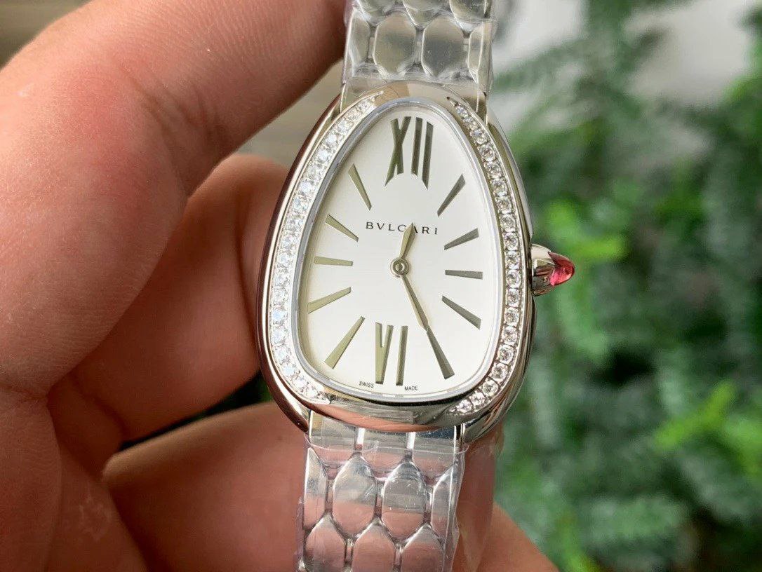 SERPENTI SEDUTTORI WATCH SS BVF 1:1 BEST EDITION WHITE DIAL DIAMONDS BEZEL ON SS BRACELET ETA QUARTZ SERPENTI SEDUTTORI WATCH SS BVF 1:1 BEST EDITION WHITE DIAL DIAMONDS BEZEL ON SS BRACELET ETA QUARTZ