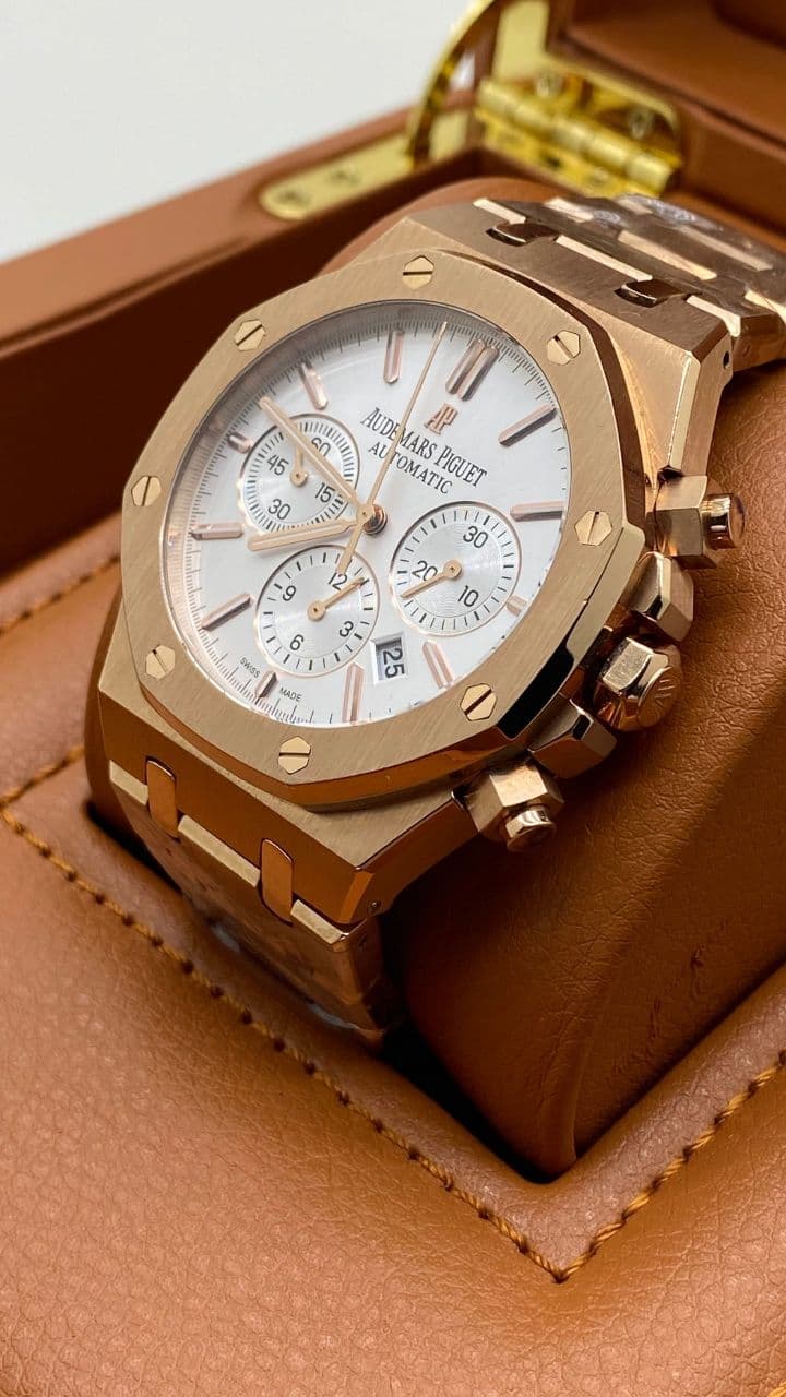 Audemars Piguet Royal Aok White Dial Chrono High Version