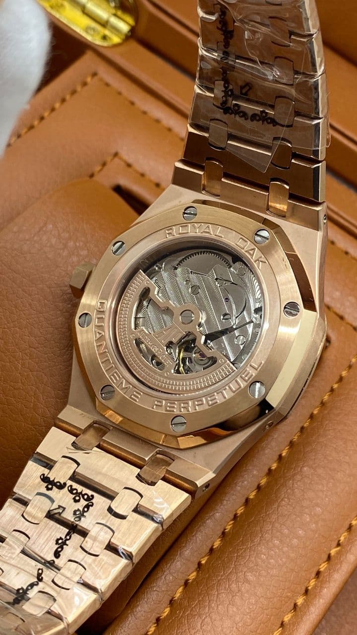 Audemars Piguet Blue Dial Perpetual Calendar High Version Gold