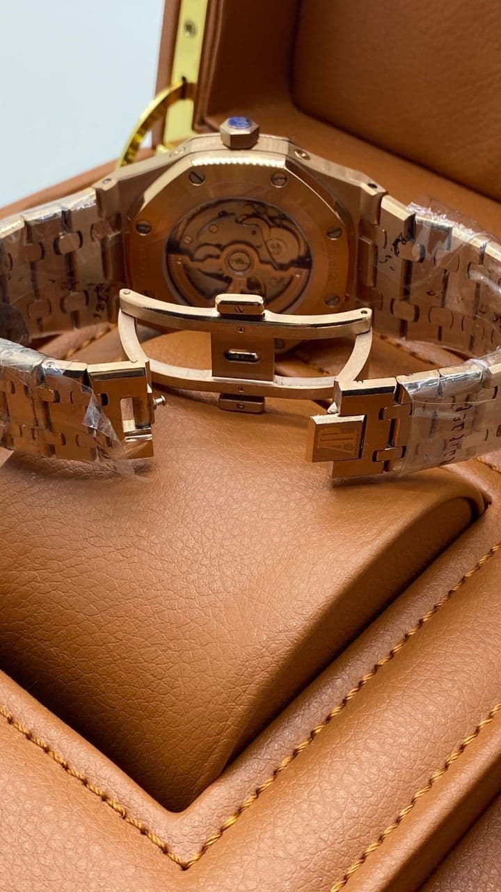 Audemars Piguet White Dial Perpetual Calendar High Version Gold