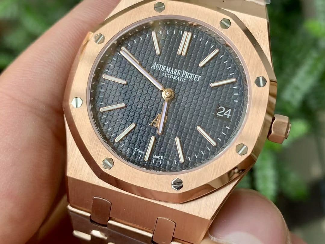 AP0637 - Royal Oak Jumbo 15202OR RG/RG Blue KZF A2121 AP0637 - Royal Oak Jumbo 15202OR RG/RG Blue KZF A2121