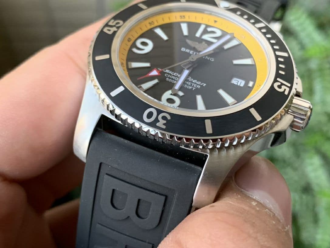 BSW0432A - Superocean 44mm DLC/RU Yellow TF Asia 2824 BSW0432A - Superocean 44mm DLC/RU Yellow TF Asia 2824