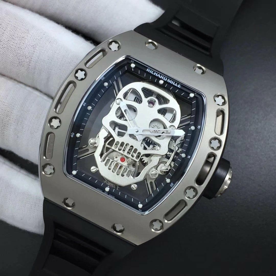 RMILL Real Tuorbilion Titan Case Skull EURF RMILL Real Tuorbilion Titan Case Skull EURF