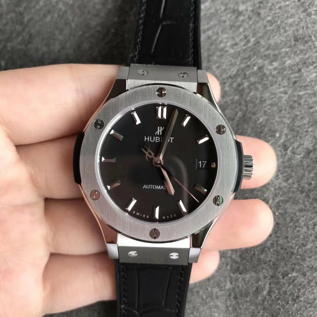 Classic Fusion 38mm Titanium JJF 1:1 Best Edition Black Dial on Black Gummy Strap A2892 V2 Classic Fusion 38mm Titanium JJF 1:1 Best Edition Black Dial on Black Gummy Strap A2892 V2