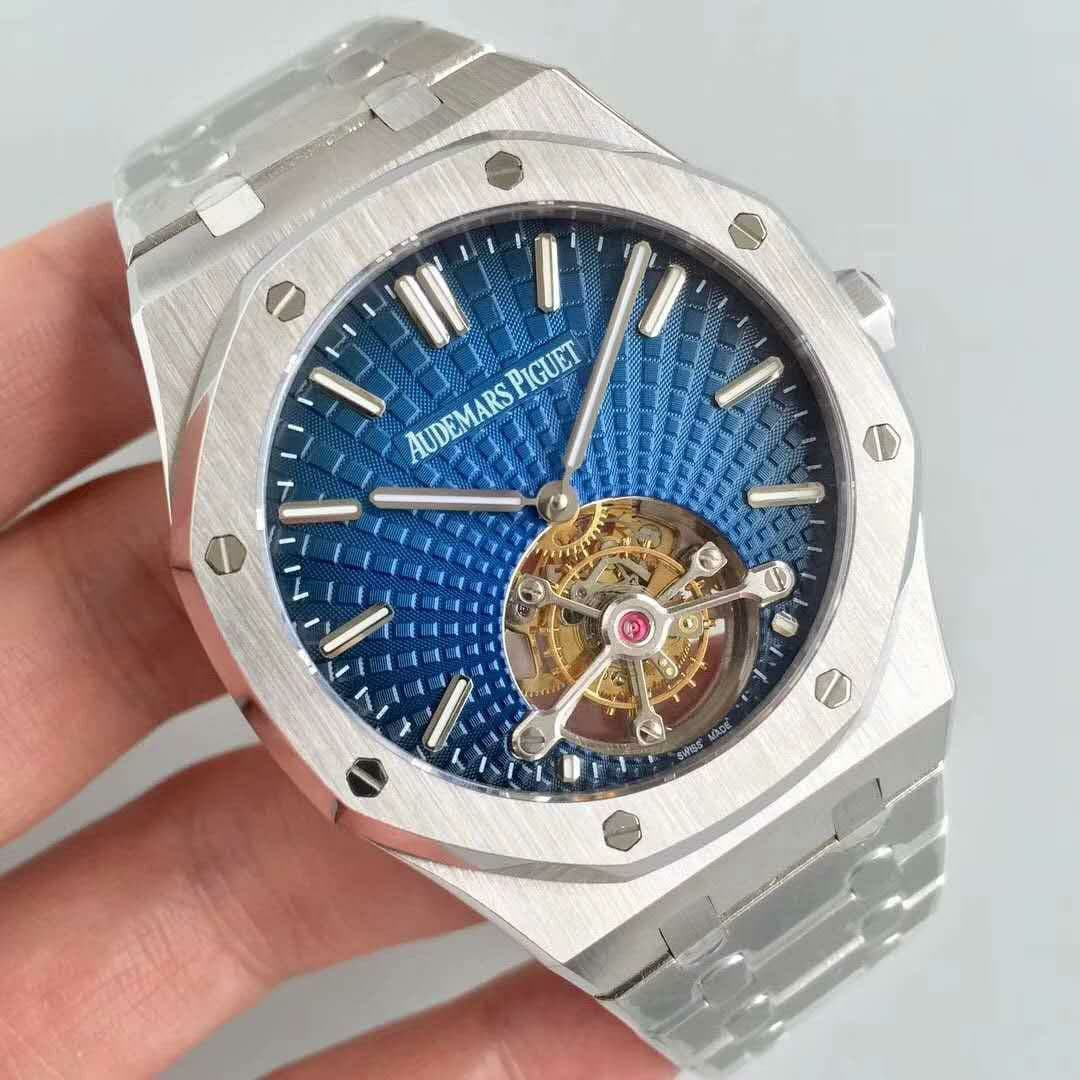 Royal Oak Tourbillon SS/SS Grad.Blue Flying Tourbillon