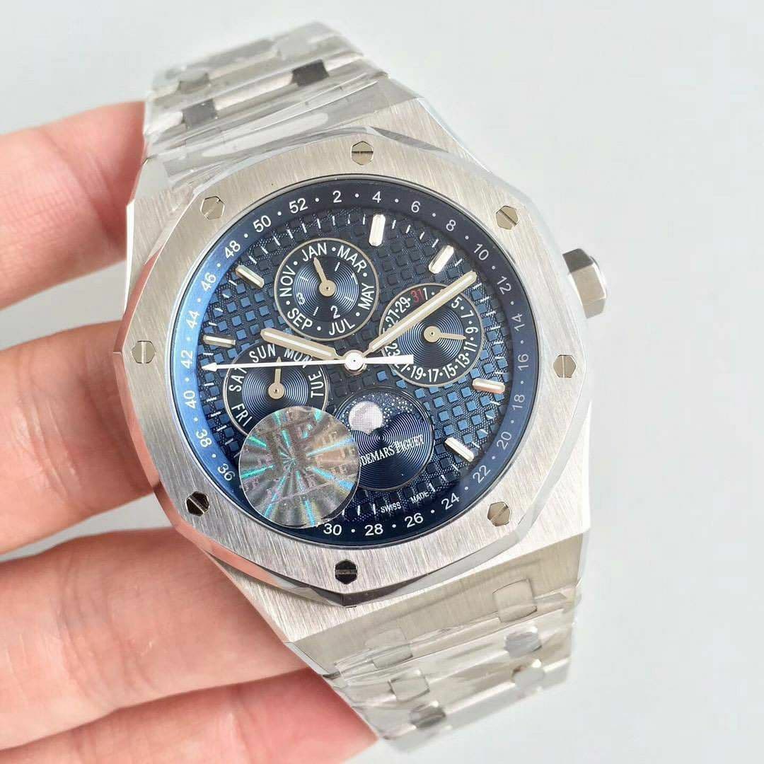 Royal Oak Perpetual Calendar 26574 SS/SS Blue JF A5134 Royal Oak Perpetual Calendar 26574 SS/SS Blue JF A5134