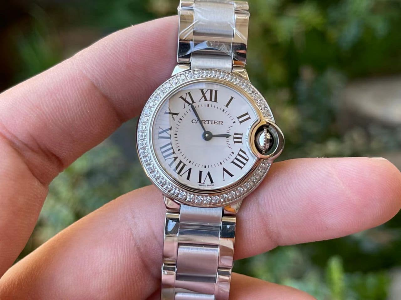 CAR0499 - Balon Bleu Ladies 28mm SS/SS Wht V6F V7 Swiss Qtz Diamond CAR0499 - Balon Bleu Ladies 28mm SS/SS Wht V6F V7 Swiss Qtz Diamond
