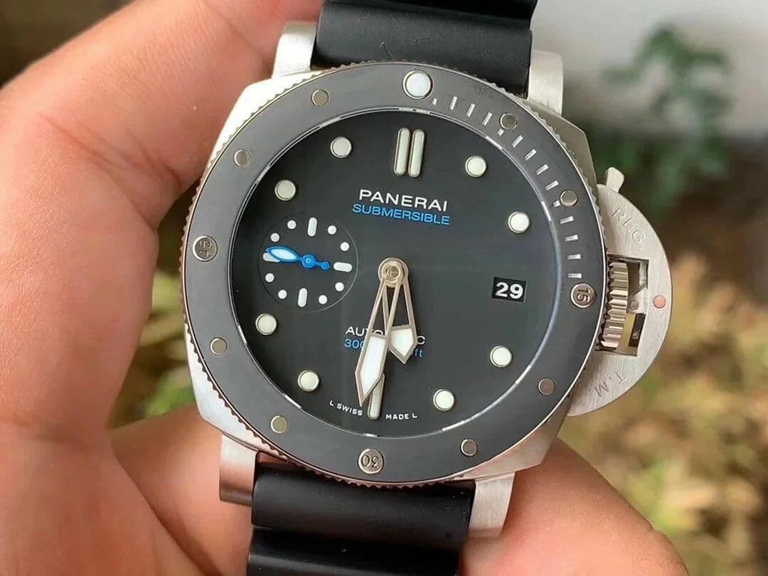 PAM683 Luminor Submersible VSF 1:1 Best Edition on Black Rubber Strap P.9010 Clone