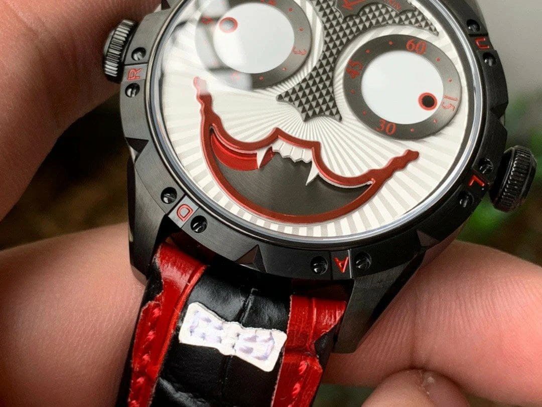 Konstantin Chaykin Joker Grey Dial 24collector leather strap Konstantin Chaykin Joker Grey Dial 24collector leather strap