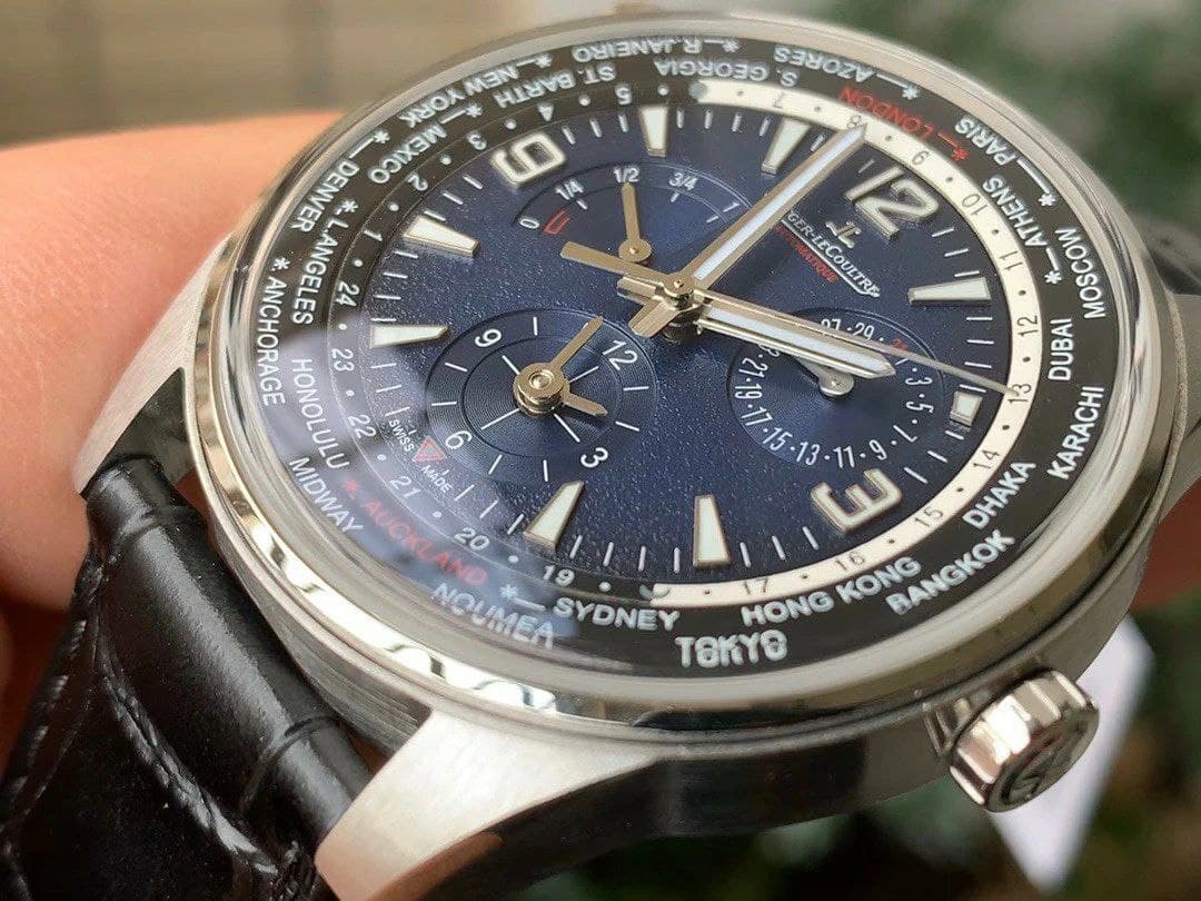 Polaris Geographic SS ZF 1:1 Best Edition Blue Textured Dial on Black Leather Strap A936 Polaris Geographic SS ZF 1:1 Best Edition Blue Textured Dial on Black Leather Strap A936