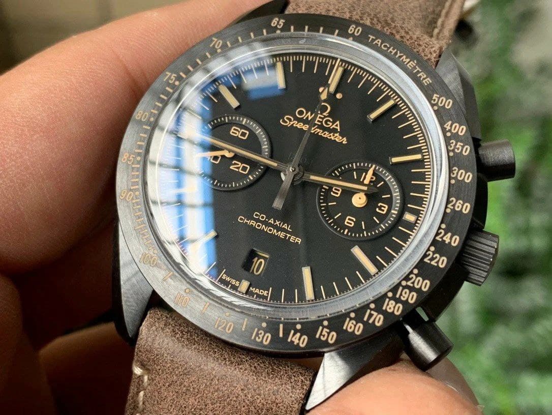 Omega Speedmaster DSOM "Vtg Black" CER/NY Blk OMF V2 Omega Speedmaster DSOM "Vtg Black" CER/NY Blk OMF V2