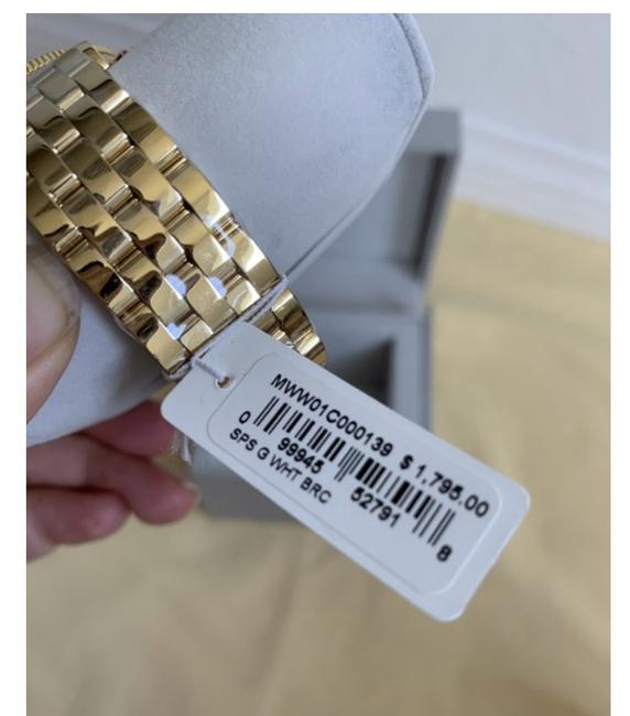 Michele Gold Sport Sail Diamond Bracelet Watch Michele Gold Sport Sail Diamond Bracelet Watch