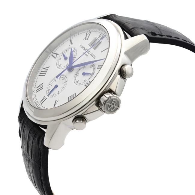 Raymond Weil Black Roman Tradition White Dial Mens 4476-stc-00300 Watch Raymond Weil Black Roman Tradition White Dial Mens 4476-stc-00300 Watch
