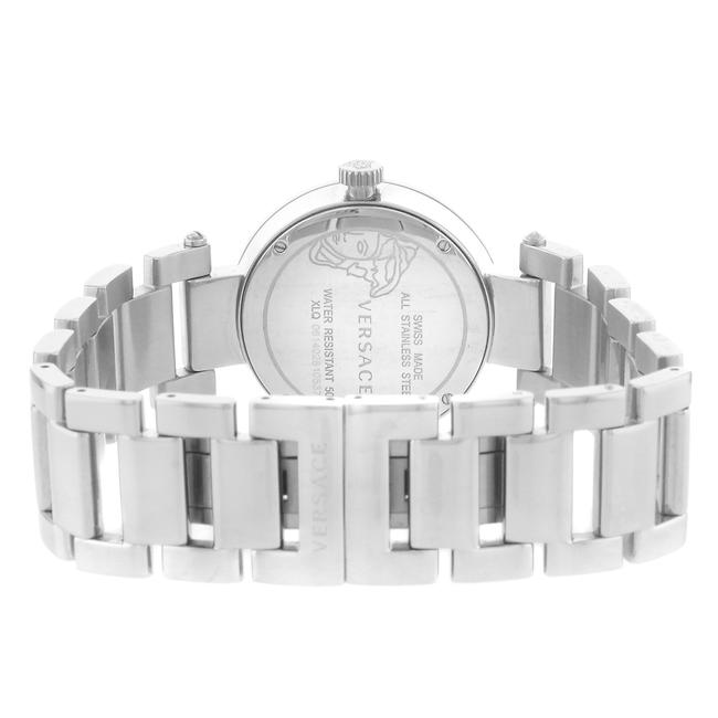 Versace White Reve Xlq99d001 S099 Dial Stainless Steel Quartz Ladies Watch Versace White Reve Xlq99d001 S099 Dial Stainless Steel Quartz Ladies Watch