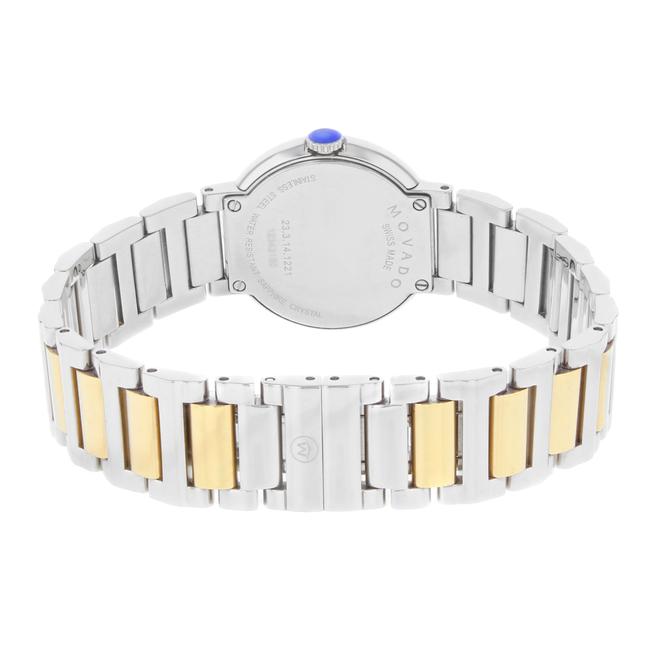 Movado White Concerto 606703 Steel and Gold Quartz Womens Watch Movado White Concerto 606703 Steel and Gold Quartz Womens Watch