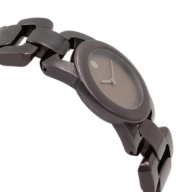 Movado Stainless Steel Luma 0606573 Pvd Coated Quartz Ladies Watch Movado Stainless Steel Luma 0606573 Pvd Coated Quartz Ladies Watch