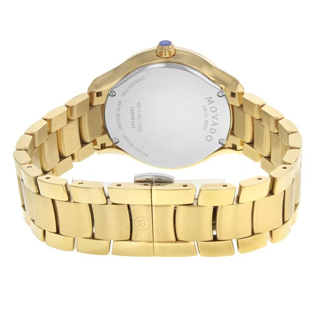 Movado Stainless Steel & Yellow Gold Bellina 0606980 Pvd Quartz Ladies Watch Movado Stainless Steel & Yellow Gold Bellina 0606980 Pvd Quartz Ladies Watch