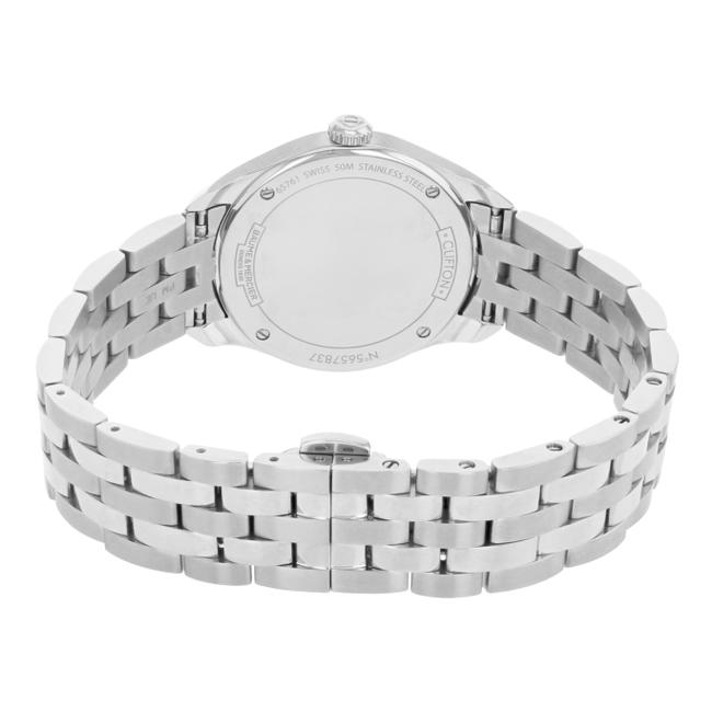 Baume & Mercier Stainless Steel Clifton Moa10176 Quartz Ladies Watch Baume & Mercier Stainless Steel Clifton Moa10176 Quartz Ladies Watch