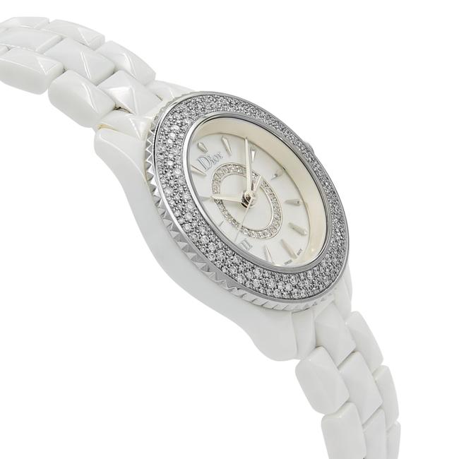 Dior Off-white Viii Cd1221e4c001 Ceramic Quartz Ladies Watch Dior Off-white Viii Cd1221e4c001 Ceramic Quartz Ladies Watch