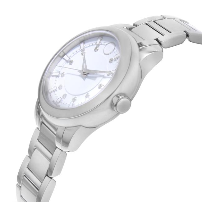 Movado White Collection Steel Ceramic Quartz Ladies 0606943 Watch Movado White Collection Steel Ceramic Quartz Ladies 0606943 Watch