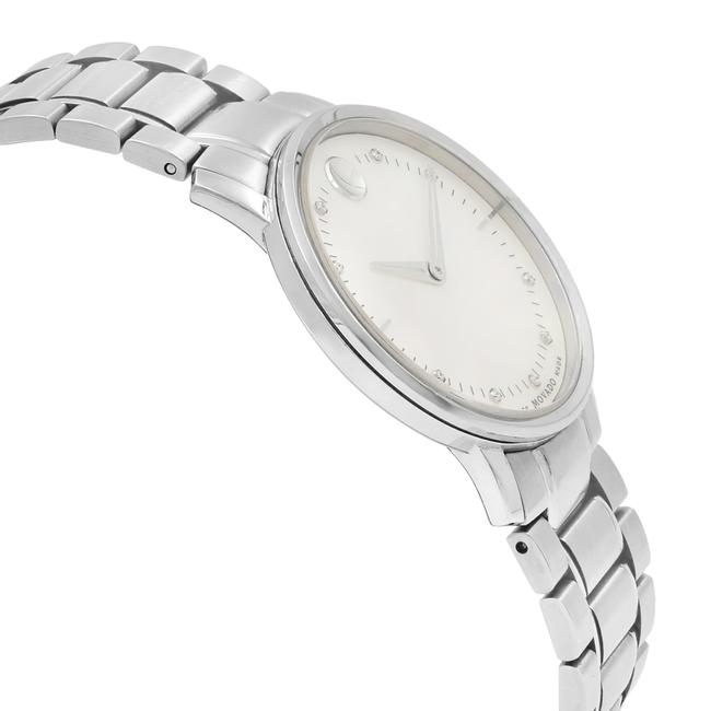 Movado Steel Tc Museum Mop Dial Diamond Quartz Ladies 0606691 Watch Movado Steel Tc Museum Mop Dial Diamond Quartz Ladies 0606691 Watch