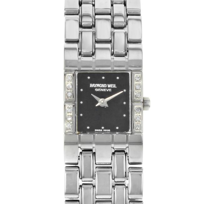 Raymond Weil Silver Tema Diamonds Square Steel Quartz Ladies Watch Raymond Weil Silver Tema Diamonds Square Steel Quartz Ladies Watch