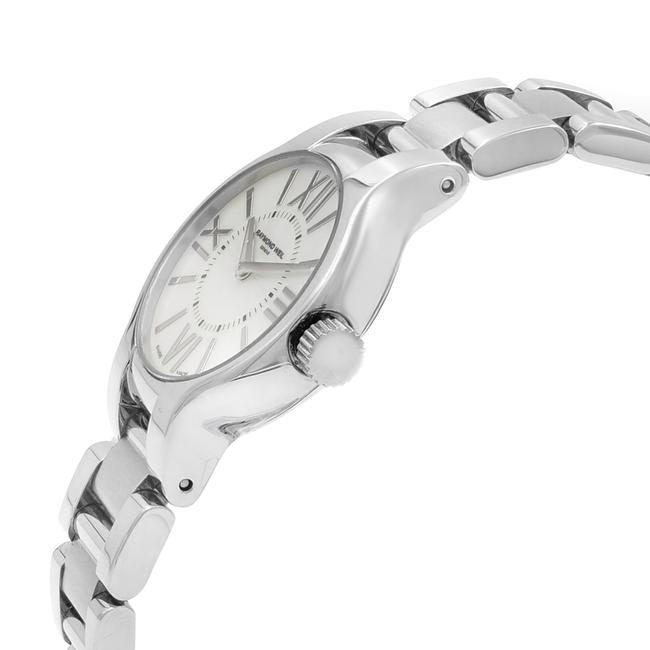 Raymond Weil Mother Of Pearl Noemia Aftermarket Crown Steel Quartz Ladies 5927-st-00907 Watch Raymond Weil Mother Of Pearl Noemia Aftermarket Crown Steel Quartz Ladies 5927-st-00907 Watch