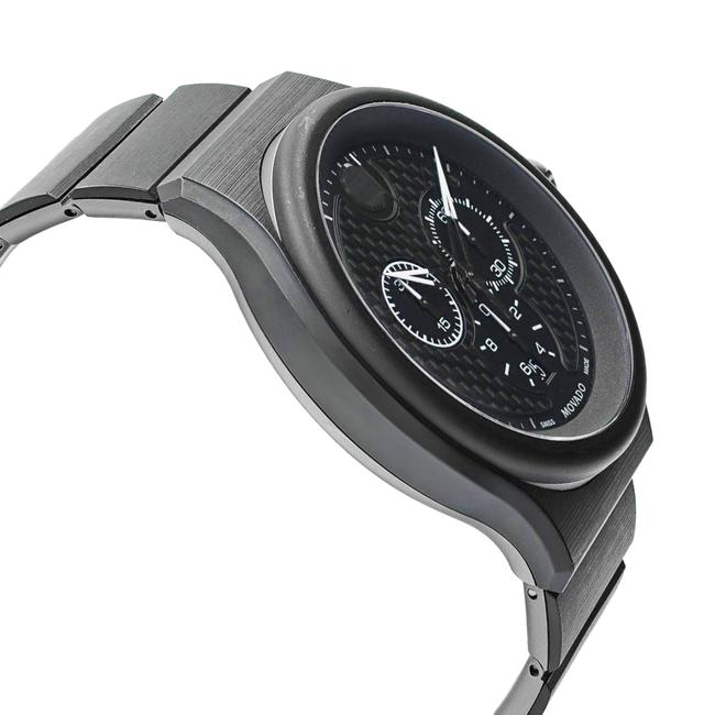 Movado Carbon Parlee Fiber Sticks Dial Titanium Peek Quartz Mens 0606929 Watch Movado Carbon Parlee Fiber Sticks Dial Titanium Peek Quartz Mens 0606929 Watch