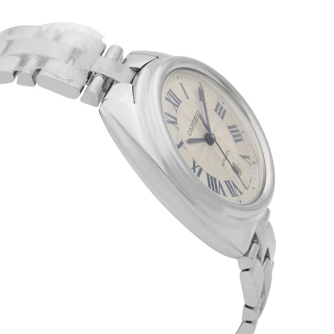 Cartier Steel Roman Cle De Silver Dial Ladies Wscl0005 Watch Cartier Steel Roman Cle De Silver Dial Ladies Wscl0005 Watch
