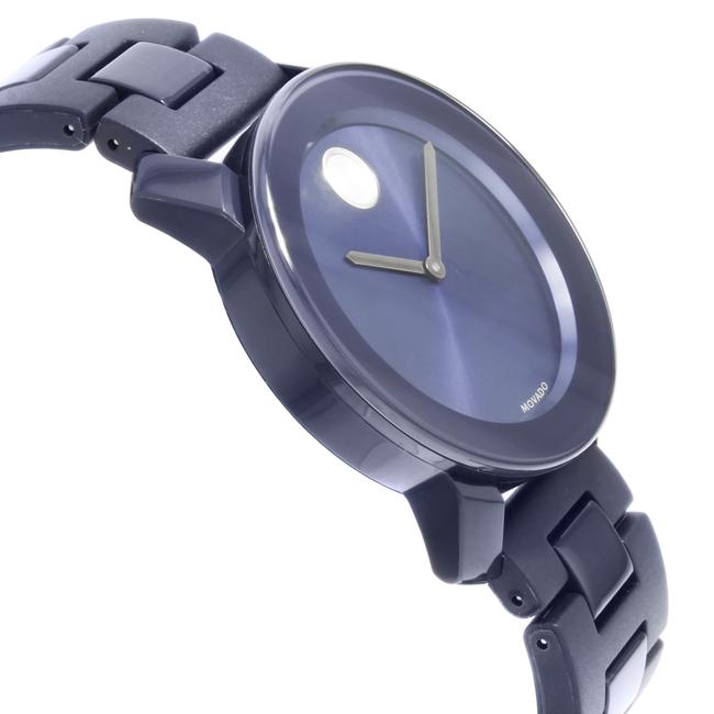 Movado Navy Blue Bold Dial Steel Plastic Quartz Mens 3600444 Watch Movado Navy Blue Bold Dial Steel Plastic Quartz Mens 3600444 Watch