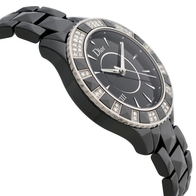 Dior Black Viii Christal Diamond Ceramic Dial Quartz Ladies Watch Dior Black Viii Christal Diamond Ceramic Dial Quartz Ladies Watch