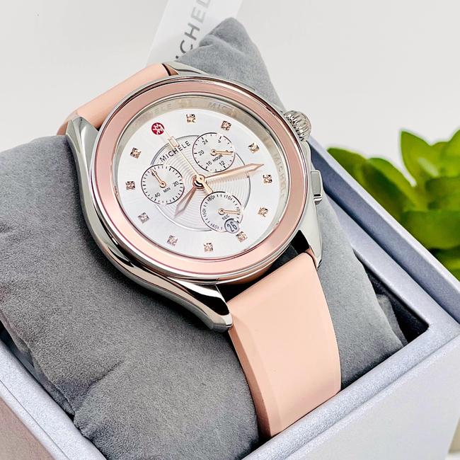 Michele Misty Rose Cape Stainless Topaz Mww27e000005 Watch Michele Misty Rose Cape Stainless Topaz Mww27e000005 Watch