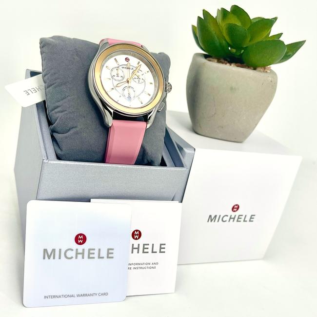 Michele Pink/Gold-tone Cape Stainless Mww27e000016 Watch Michele Pink/Gold-tone Cape Stainless Mww27e000016 Watch