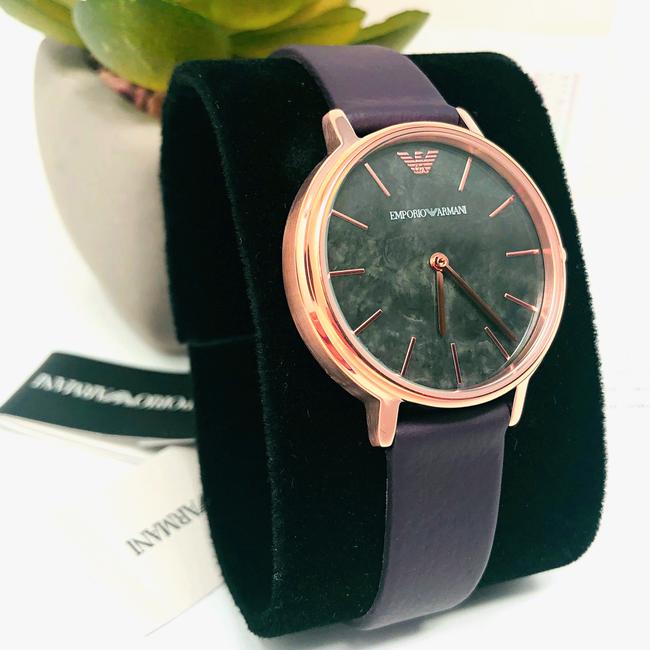 Emporio Armani Marble Grey/ Multi Womens Three-hand Leather Ar11172 Watch Emporio Armani Marble Grey/ Multi Womens Three-hand Leather Ar11172 Watch
