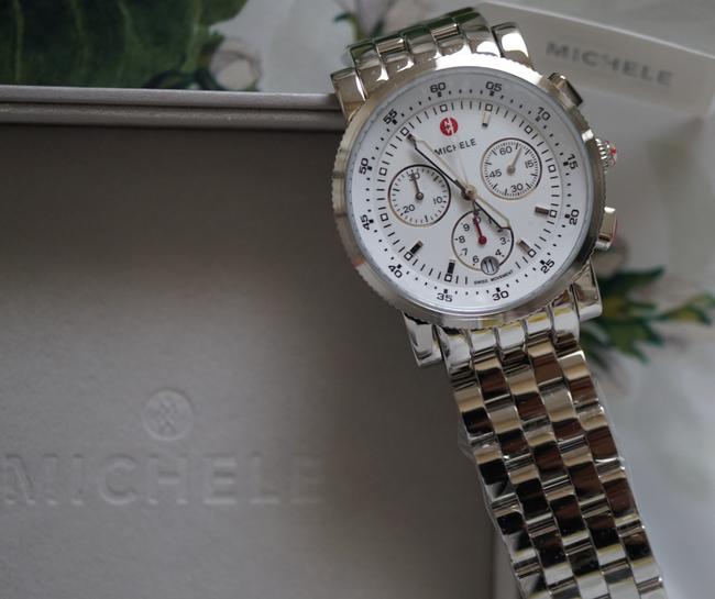 Michele Silver-tone Womens Sport Sail Bracelet Mww01c000021 Watch Michele Silver-tone Womens Sport Sail Bracelet Mww01c000021 Watch