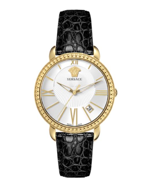 Versace Black/Gold 38mm Vm6020014 Womens Watch Versace Black/Gold 38mm Vm6020014 Womens Watch