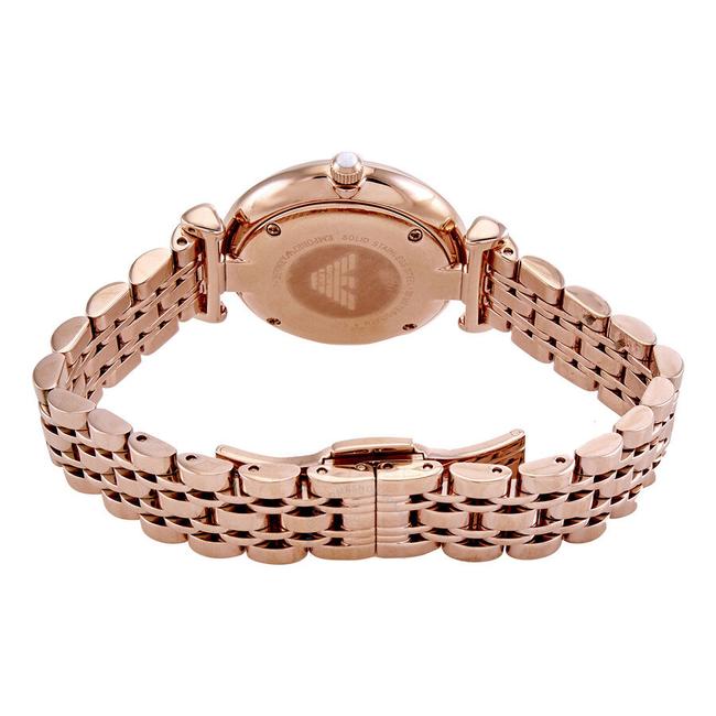 Emporio Armani Rose Gold New Stainless Steel Womens Ar11244 Watch Emporio Armani Rose Gold New Stainless Steel Womens Ar11244 Watch
