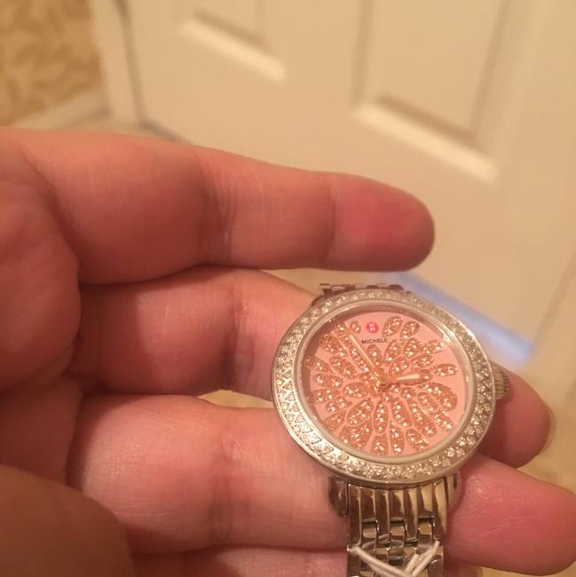 Michele Silver Fleur Watch Michele Silver Fleur Watch