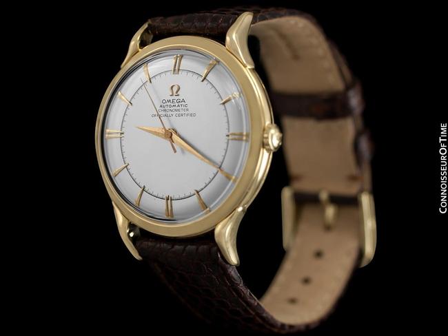 Omega Silver 1951 Vintage Pre-constellation Chronometer (Sometimes Called Glo Watch Omega Silver 1951 Vintage Pre-constellation Chronometer (Sometimes Called Glo Watch