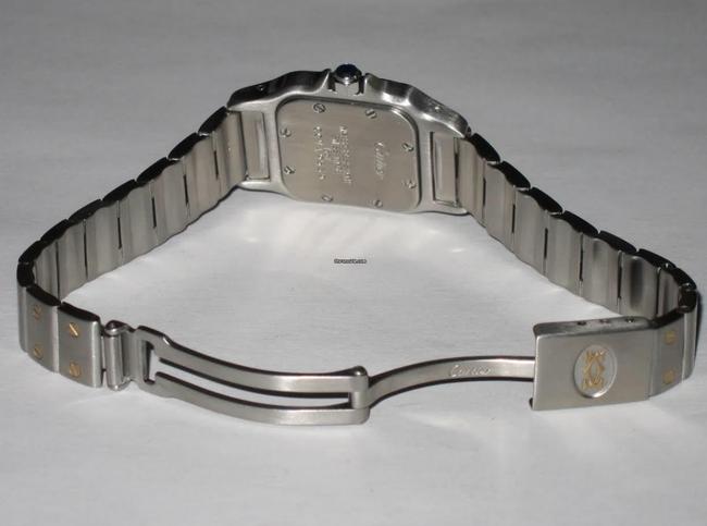 Cartier Santos 18k Gold Diamonds Watch Cartier Santos 18k Gold Diamonds Watch