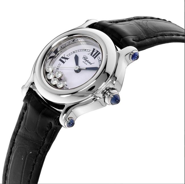 Chopard Happy Sport Stainless Steel Diamonds Watch Chopard Happy Sport Stainless Steel Diamonds Watch