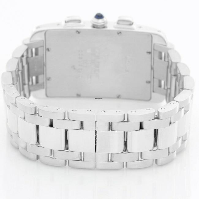 Cartier Tank Am¨¦ricaine American Chronograph 18k White Gold Watch Cartier Tank Am¨¦ricaine American Chronograph 18k White Gold Watch