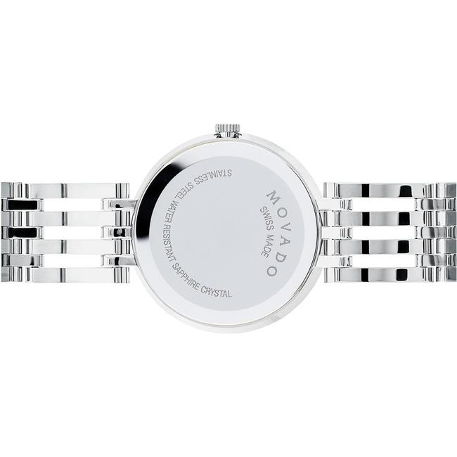 Movado Silver Esperanza Blue Mother Of Pearl Diamond Womens Quartz 0607231 Watch Movado Silver Esperanza Blue Mother Of Pearl Diamond Womens Quartz 0607231 Watch