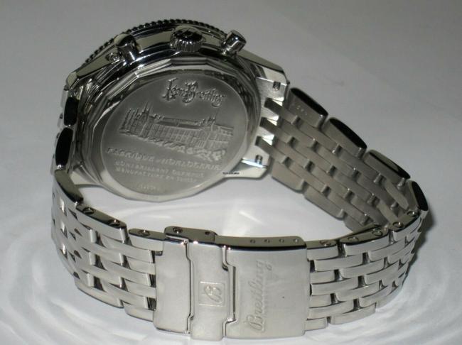 Breitling Montbrillant Olympus Navitimer Stainless Steel Chronograph Watch Breitling Montbrillant Olympus Navitimer Stainless Steel Chronograph Watch