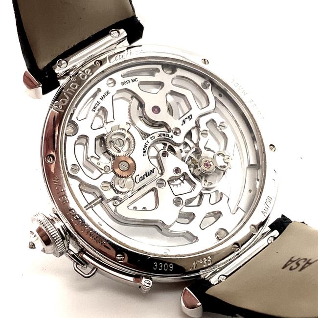 Cartier High Jewery Pasha De 42mm 18k White Gold Watch Cartier High Jewery Pasha De 42mm 18k White Gold Watch