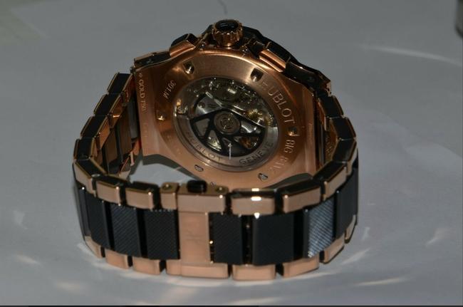 Hublot Big Bang 18k Rose Gold Chrono Watch Hublot Big Bang 18k Rose Gold Chrono Watch